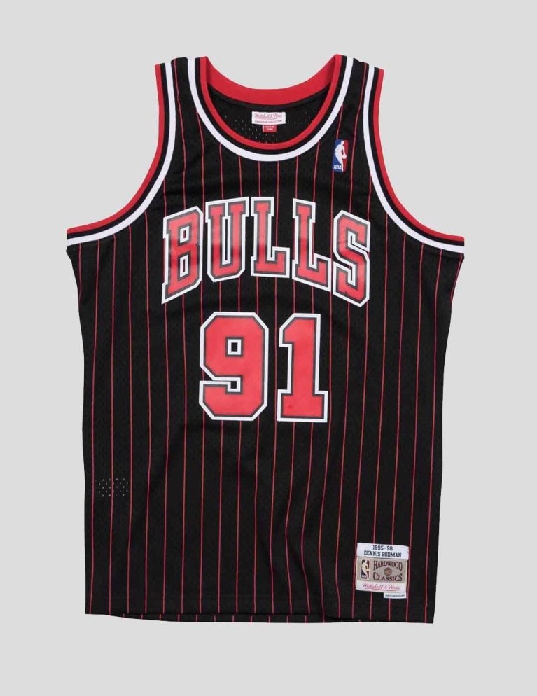 MITCHELL & NESS chicago tori dennis rodman swingman nero